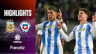 Argentina 3-0 Chile | Extended Game Highlights | World Cup Qualifiers 2026