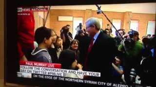 Kevin Rudd teaches boy a lesson for upstaging him - CHILD ABUSE