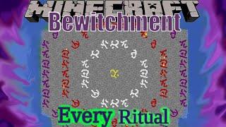 Minecraft. Bewitchment Every Ritual