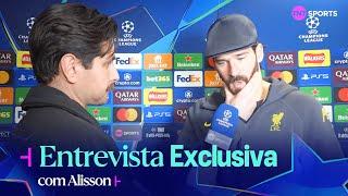 ALISSON SE MOSTRA ABATIDO COM DERROTA NOS PÊNALTIS: 'INFELIZMENTE HOJE NÃO DEU' - ENTREVISTA