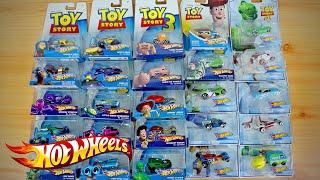 Toy Story Hot Wheels Character Cars from Mattel— MY COMPLETE COLLECTION! All 25 Cars