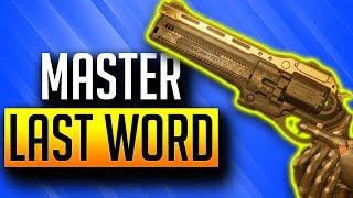 How to Last Word | Competitive Tips | Destiny 2 Season of Opulence