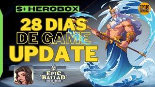 Epic Balllad - Rise of Heroes - 28 dias de game e como está a conta!