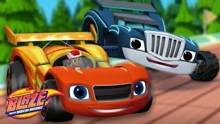 Blaze and the Monster Machines Transform into RACE CARS! ️ w/ AJ | Blaze and the Monster Machines