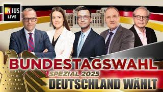  Deutschland wählt 2025 | NIUS Live Bundestagswahl Spezial am 23. Februar 2025