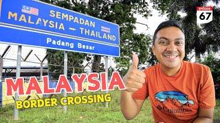 EP #67 Border Crossing to MALAYSIA by Train ️ Padang Besar Thailand Malaysia Border Crossing