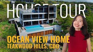 INSIDE a Majestic Ocean View Home in Teakwood Hills Cagayan de Oro City |  0917 851 6378