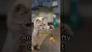 Clash of Claws: Fighter Cat vs. Laser Pointer  | Epic Showdown!  #cat #catlover #pets #funnycats