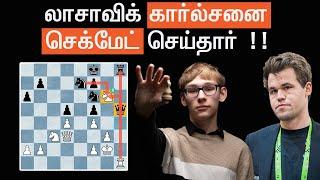 Denis lazavik vs Magnus Carlsen , World Rapid Championship 2024 ,Sathuranga Chanakyan