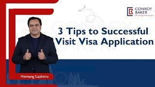 UK Visit Visa Application Process || 3 Tips to Successful Visa Application