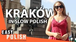 Walk through 10 Most Important Landmarks of Kraków in Slow Polish | Super Easy Polish 83