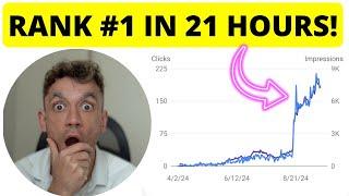 How I Ranked #1 in 21 Hours with AI SEO 