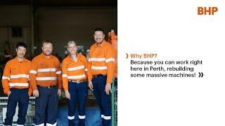 Meet the team that repair and rebuild BHP’s Mining Equipment without even leaving Perth.