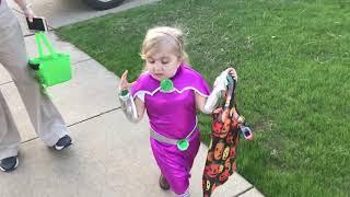 Audrey Nethery Trick or Treating!!