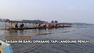 WAAH GILA SIH.. AIR SURUT SPOT INI JADI INCARAN PARA PEMANCING || mancing mania cirata