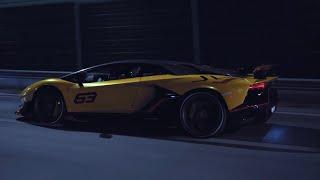 Lamborghini Aventador SVJ SPITTING FLAMES with GINTANI EXHAUST | [4k]