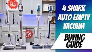 4 Shark Cordless Auto Empty Vacuums  Detect Pro Clean & Empty WandVac Best Shark Vacuum?