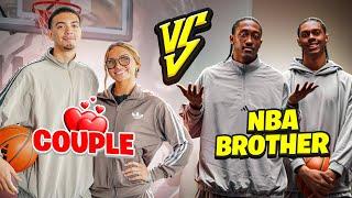 Me & Girlfriend 2v2 NBA Players at Adidas Hub!