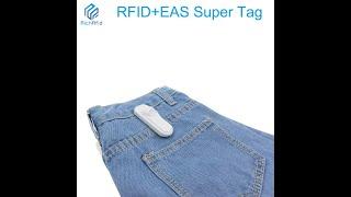 RFID Garment Super Tag By Mechanical Detcher