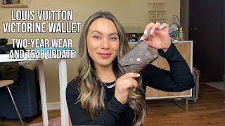 Louis Vuitton Victorine Wallet | wear and tear