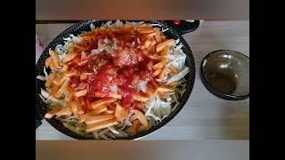 Невероятно вкусно! Тушёная капуста с томатной пастой и огуречным рассолом.