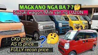 Suzuki every wagon/Mini van sa Cavite magkano nga ba?