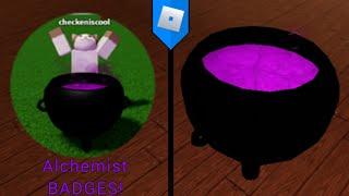 HOW TO GET Alchemist BADGES! Ability Wars (ROBLOX)