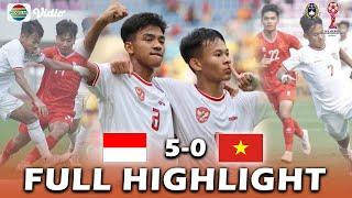  FULL HIGHLIGHT!  INDONESIA U-16 VS VIETNAM U-16 | PEREBUTAN JUARA 3 PIALA AFF U-16 2024