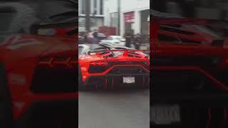 CRAZY LOUD $1M DDE LAMBORGHINI AVENTADOR LAUNCH & DOWNSHIFTS!!