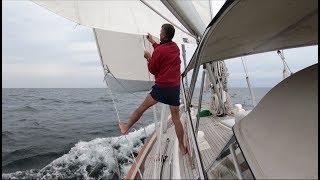 ep41 - Sailing Connecticut - Sailing Stonington - Hallberg-Rassy 54 Cloudy Bay - Sep 2018