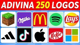  Adivina El Logo en 3 Segundos ⏰ | 250 Logos Famosos | Quiz de Logos 2024