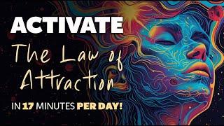 Manifest While You Sleep - 17 minutes of LAW OF ATTRACTION Affirmations | Reprogram your mind