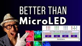 After QD-OLED is QD-Ultraviolet TV! Better than MicroLED because…