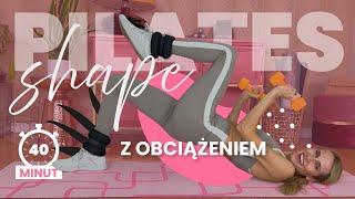 Pilates kształtujący sylwetkę ‍️ 40 min | #żelaznywieczór #75 | Ola Żelazo