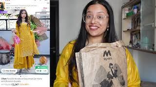 Myntra Haul - sweaters, boots, wedding outfits, blouses & pants that finally fit lol | NOT SPONSORED