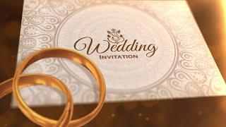 Wedding Invitation Video | Save the Date Video | Digital Invite | Fire Wings VFX Studio | FW 01