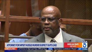 Chris Darden, Attorney for Nipsey Hussle Shooting Suspect, Withdraws From Case