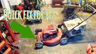 Lawnmower won’t start? This simple 12 dollar fix will save you