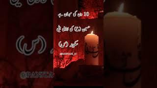 13 Safar Shahadat Bibi Sakina Noha WhatsApp Status SUBSCRIBE #Panjtani14