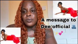 A message to Dee official #support #duet #shortvideo #support  @DeeOfficial.. #deeofficial