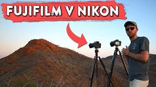 My FUJIFILM VS NIKON Landscape Photography Kit Comparison