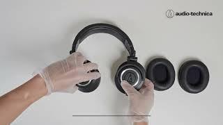 Replacing Your ATH-M50x Earpads | Audio-Technica AU