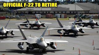 US's Bold Move: Goodbye F-22 Raptor