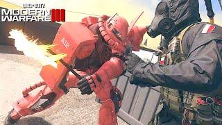 NEW Searing Slash Finishing Move And Gundam mobile Suit Zuku Skin - MW3 Finishers