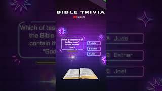 Bible Trivia Shorts #quiz #trivia #bibletrivia