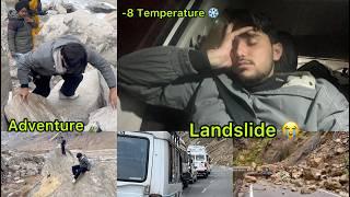 Landslide Krke Raste Ch Fass Gye | MANALI | ROHTANG | SISSU | MANIKARAN SAHIB VLOG