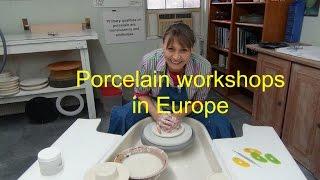 Europe porcelain hands on workshops by Antoinette Badenhorst