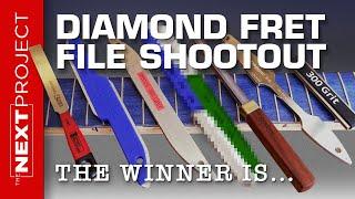 The Best Diamond Fret Crowning File TEST: FretGuru, StewMac, Music Nomad, Baroque and more.