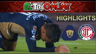 Copa por México | Pumas vs Toluca | Highlights