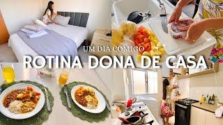 ROTINA DONA DE CASA | almoço fresquinho rápido e fácil, limpeza & organização completa para semana